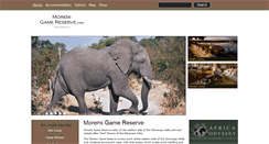 Desktop Screenshot of moremigamereserve.com